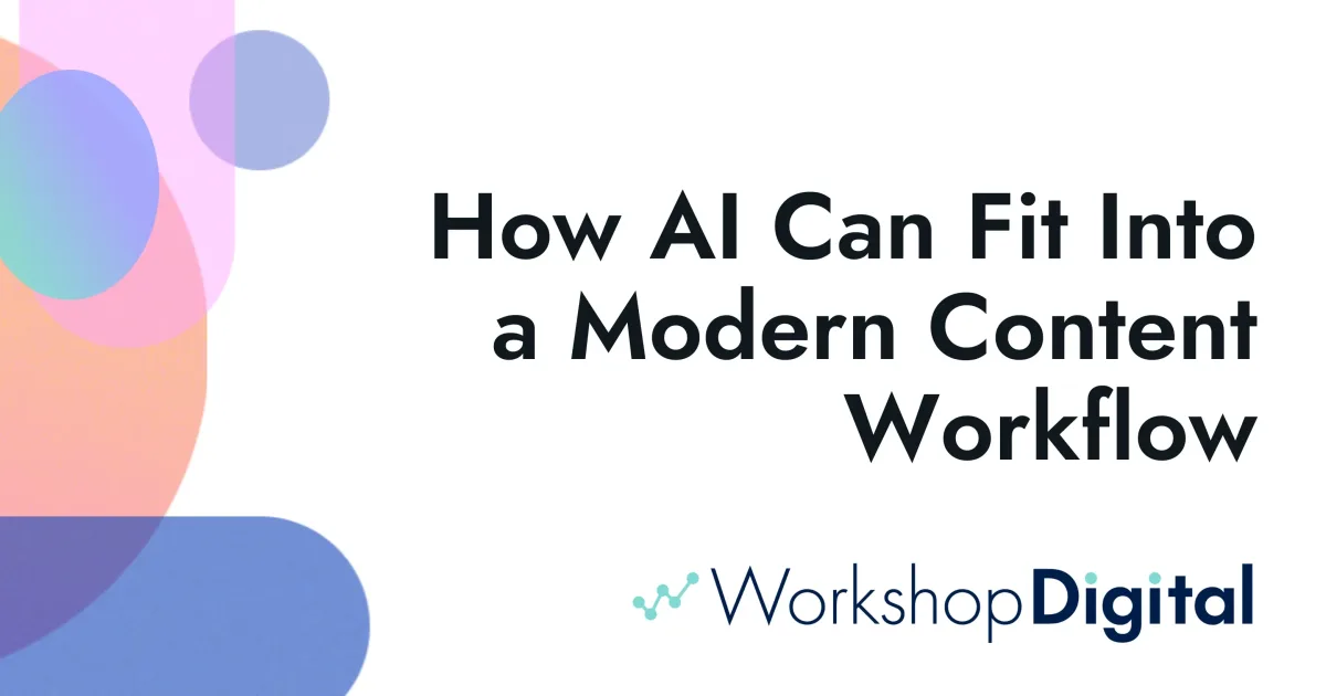 How to Use AI in a Content Workflow Without Replacing Strategy