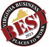 2023 Virginia Business Best Places To Work Badge