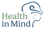 Health In Mind logo.