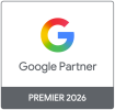 Google Premier Partner 2024 badge.