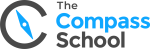 The Compass School logo.