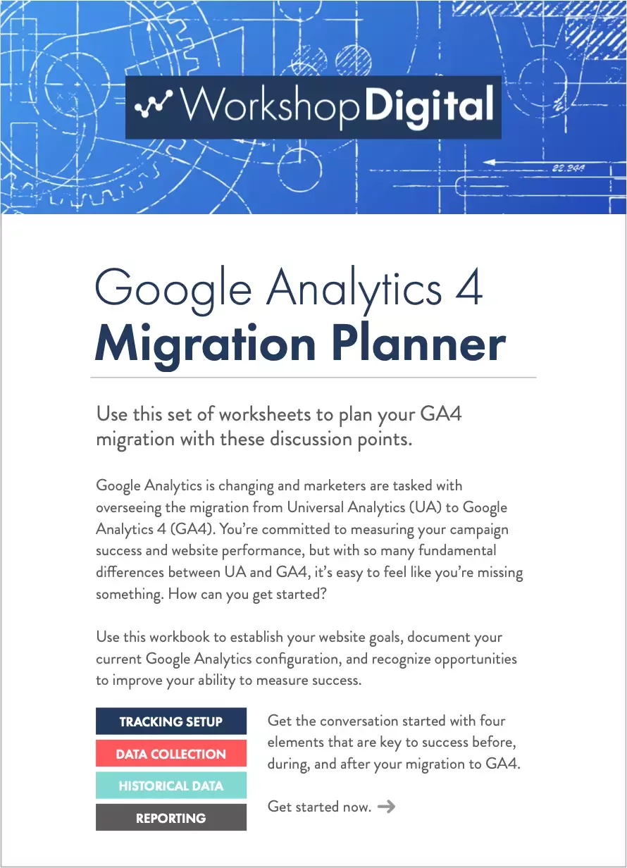 Google Analytics 4 Migration Planner PDF