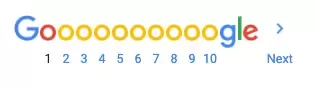 Paginated Results in Google