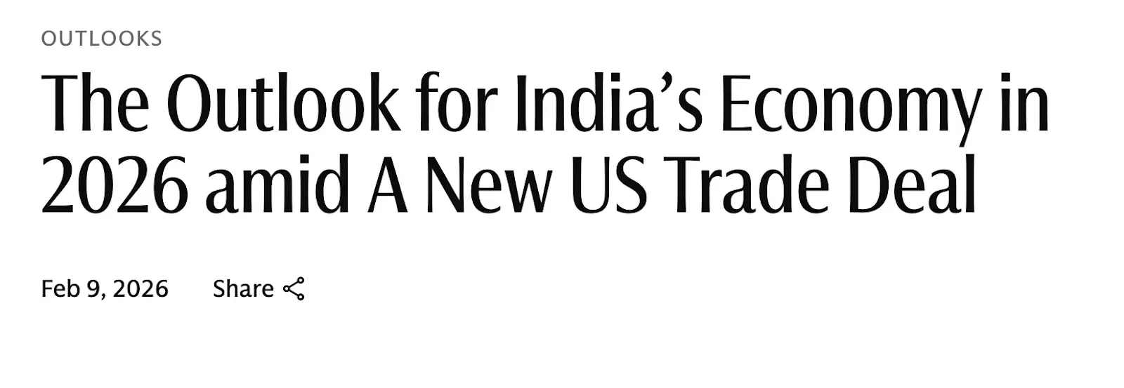 Recent article form Goldman Sachs without any authorship