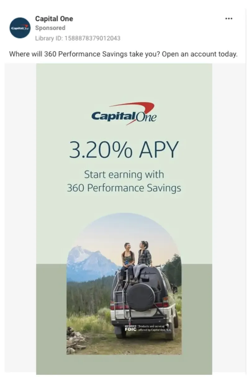 Lifestyle-driven paid media ad