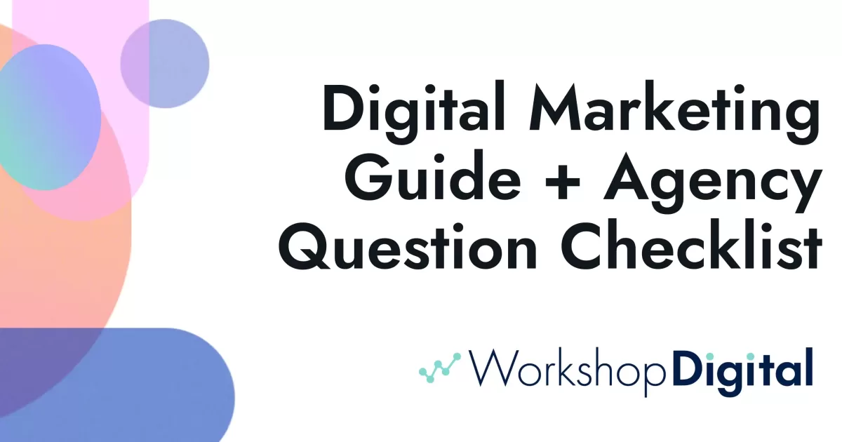 Digital Marketing Guide Workshop Digital
