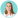 Portrait of Charlotte Rule on a teal circle background.