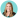 Portrait of Morgan Jarvis on a teal circle background.