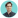 Portrait of Preston Pezzaro on a teal circle background.