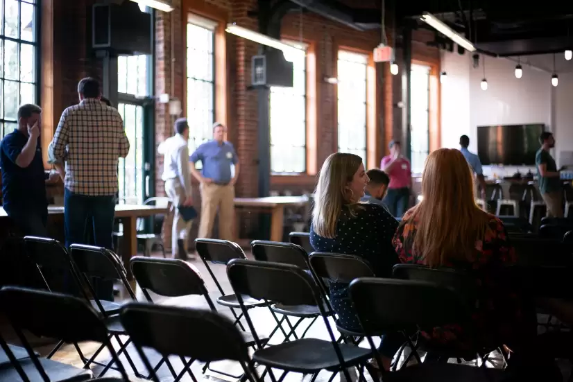 Photo of audience at Digital RVA meetup