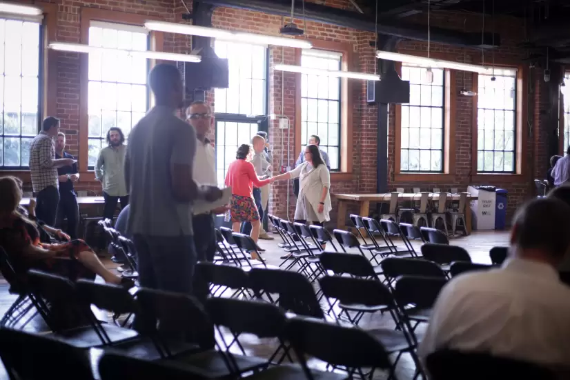 Photo of audience at Digital RVA meetup