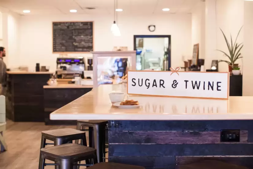 Sugar & Twine coffee shop in Richmond, VA