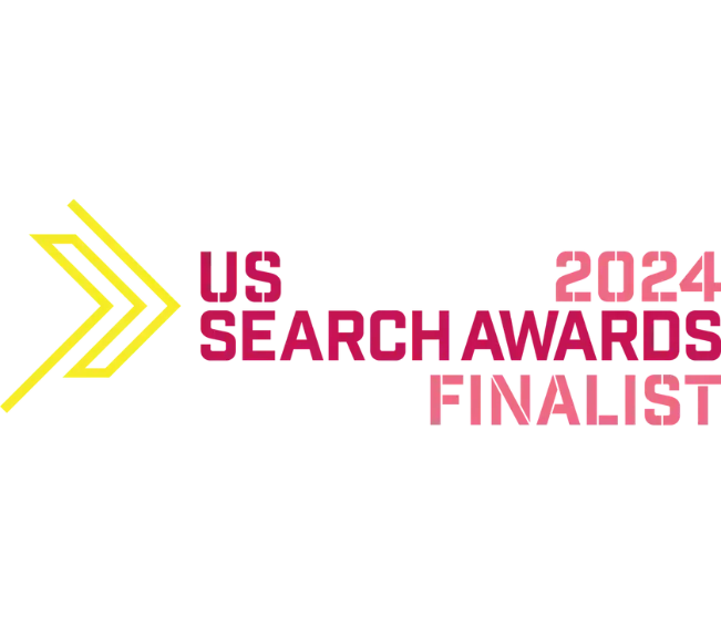 US Search Awards Finalist 2024 badge.