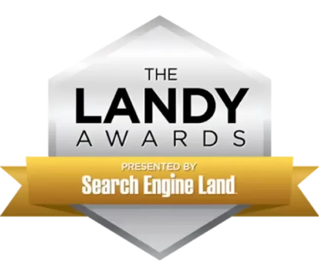 The Landy Awards Winner badge.
